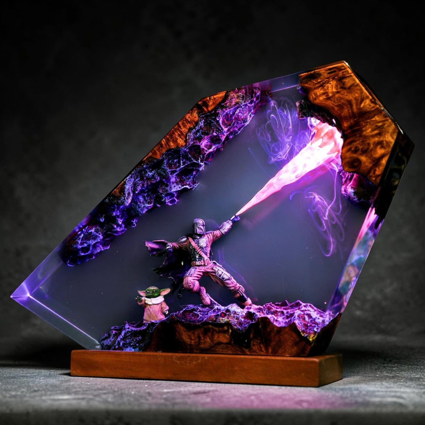 Galaktische Lampe (Mandalorianer)