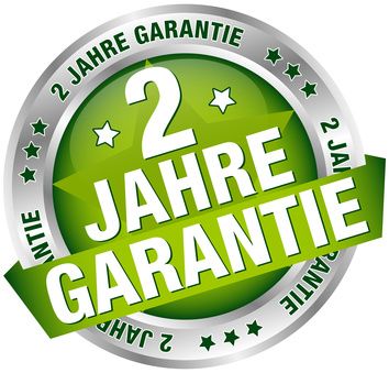 2 Jahre Garantie
